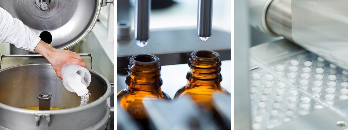 Mixing and manufacturing processes